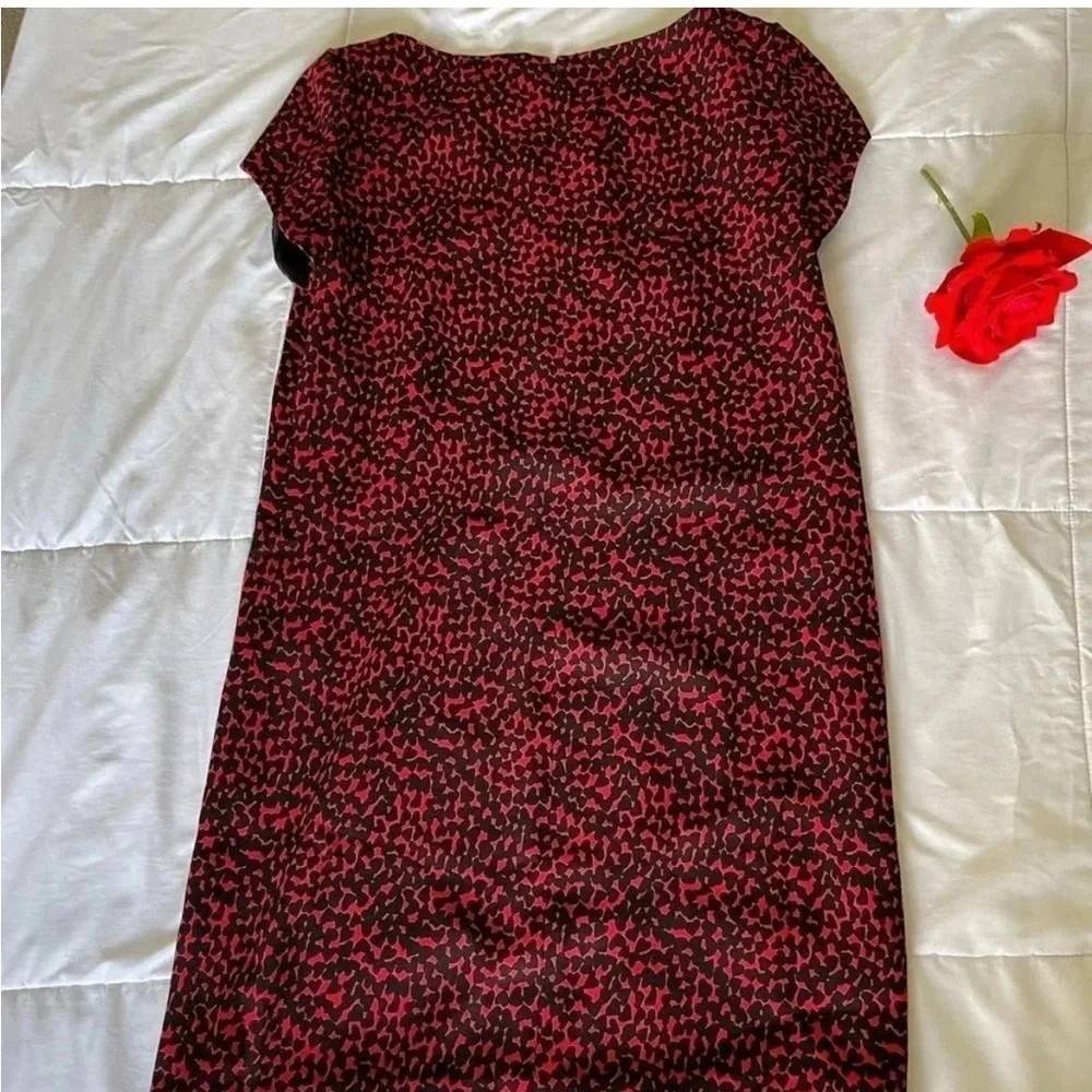 Saint Laurent black hearts shift mini dress - Picture 4 of 10